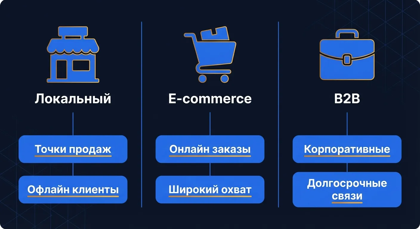 GEO-оптимизация для трех типов бизнеса: локальный бизнес, e-commerce и B2B-услуги